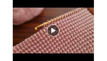 Super Easy Tunisian Knitting Pattern Baby Blanket